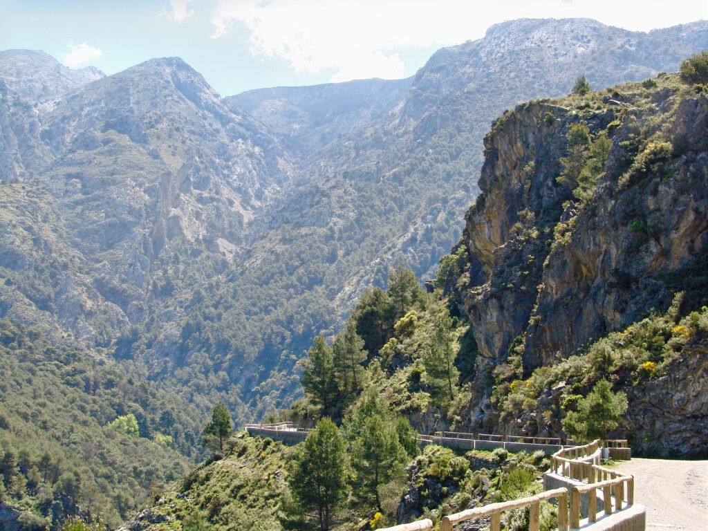 Vista del pueblo de Alcaucín